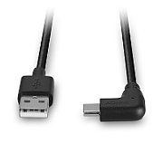 Cablu Lindy USB C 2 90°, lungime 1m, putere maxima 15W, latime de banda suportata 480Mbps, negru_2