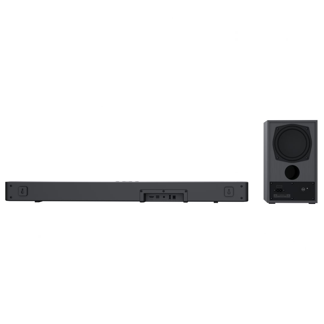 SOUNDBAR HORIZON HAV-S2630W / System 2.1 / Max Audio Power 110W (30W x2 + 50W) / Wireless Subwoofer / Digital Optical / AUX (3.5mm) / HDMI-ARC (CEC) / BT 5.4 / USB Playback / DOT-Matrix Display / Remote + Button Keys / Impedance: 4Ω x2 + 4Ω / Signal to Noise Ratio (SNR): 73dB / Wall- Mount Ready /_5