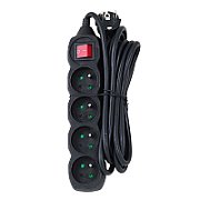 Esperanza ELK213K Power strip 4GN/3M Black_3