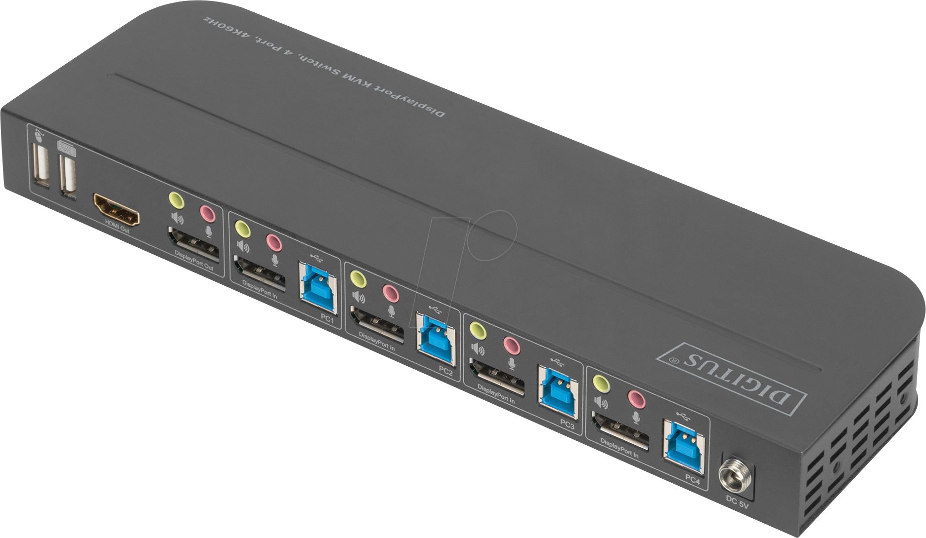 DIGITUS KVM Switch 4-Port  4K60Hz  4x_2