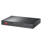 SWITCH PoE TP-LINK, 10 porturi Gigabit (2-Port PoE++ si 6 PoE+), IEEE 802.3af/at/bt, buget PoE 123W maxim, carcasa metalica 