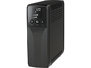 UPS FORTRON Line Int. cu management, LCD,  1200VA/ 720W, AVR, 4 x socket Schuko, display LCD, 2 x baterie 12V/9Ah, conector HID USB, RJ45, baterie hot-swappable, 