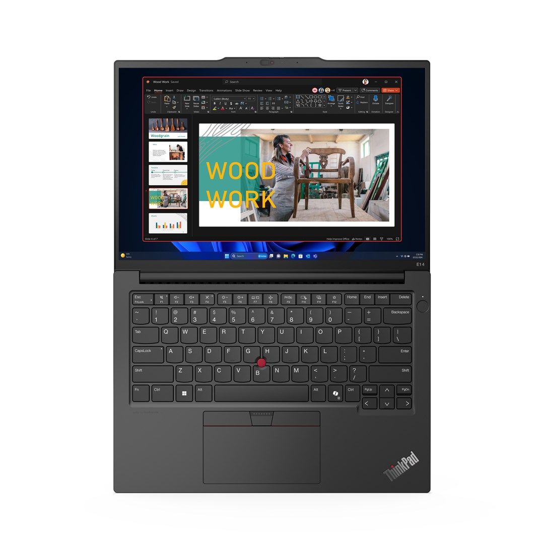 Lenovo ThinkPad E14 AMD Ryzen™ 5 7535HS Laptop 35.6 cm (14 ) WUXGA 16 GB DDR5-SDRAM 512 GB SSD Wi-Fi 6E (802.11ax) Windows 11 Pro Black_3