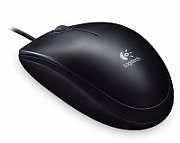 LOGITECH 910-003357 Mouse optic cu fir B100 USB Business negru_1