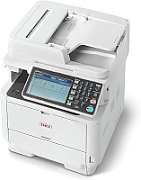 OKI MB562DNW copiator laser led monocrom, printer monocrom duplex A4  USB 2.0 + retea + wireless, scaner color A4, fax
FACE SCANARE, IMPRIMARE SI COPIERE  FATA-VERSO AUTOMATE_1