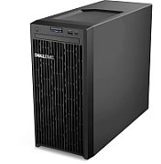 Dell PowerEdge T150 Tower Server,Intel Xeon E-2314 2.8G(4C/4T),16GB 3200MT/s UDIMM,2TB 7.2K RPM SATA 6Gbps(4x3.5