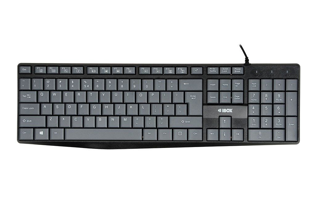 iBOX Eris USB Keyboard  Gray/Black_3