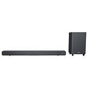 SOUNDBAR HORIZON HAV-S5950W / System 2.1 / Max Audio Power 160W (40W x2 + 80W) / Digital Optical / AUX (3.5mm) / HDMI-ARC (CEC) / BT 5.4 / USB Playback / DOT-Matrix Display / Remote + Button Keys / Impedance: 6Ω x2 + 4Ω / Signal to Noise Ratio (SNR): 73dB / Wall-Mount Ready / Full Size / Titanium_1