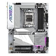 GIGABYTE B650E AORUS ELITE X AX ICE Motherboard - AMD Ryzen 9000 Series CPUs  12+2+2 Phases VRM  up to 8000MHz DDR5 (OC)  1xPCIe 5.0 + 2xPCIe 4.0 M.2  2.5GbE LAN  WIFI 6E  USB 3.2 Gen 2_2