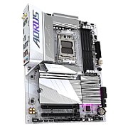 GIGABYTE B650E AORUS ELITE X AX ICE Motherboard - AMD Ryzen 9000 Series CPUs  12+2+2 Phases VRM  up to 8000MHz DDR5 (OC)  1xPCIe 5.0 + 2xPCIe 4.0 M.2  2.5GbE LAN  WIFI 6E  USB 3.2 Gen 2_3