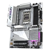 GIGABYTE B650E AORUS ELITE X AX ICE Motherboard - AMD Ryzen 9000 Series CPUs  12+2+2 Phases VRM  up to 8000MHz DDR5 (OC)  1xPCIe 5.0 + 2xPCIe 4.0 M.2  2.5GbE LAN  WIFI 6E  USB 3.2 Gen 2_4