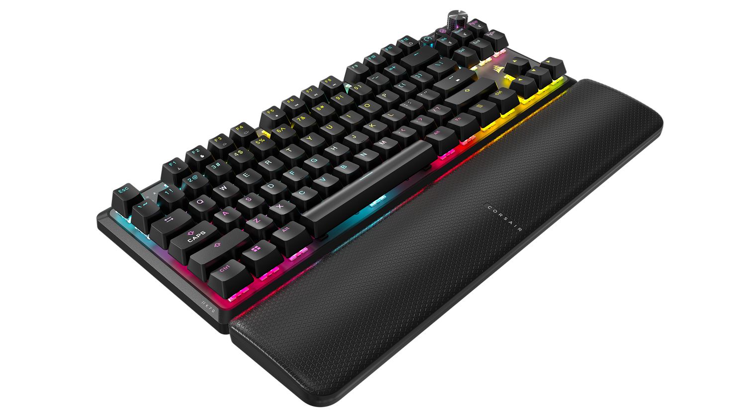 Tastatura mecanica CORSAIR K70 CORE TKL WIRELESS RGB, Corsair MLX RED with RGB Backlighting - Black USB 3.0 or 3.1 Type-A_3