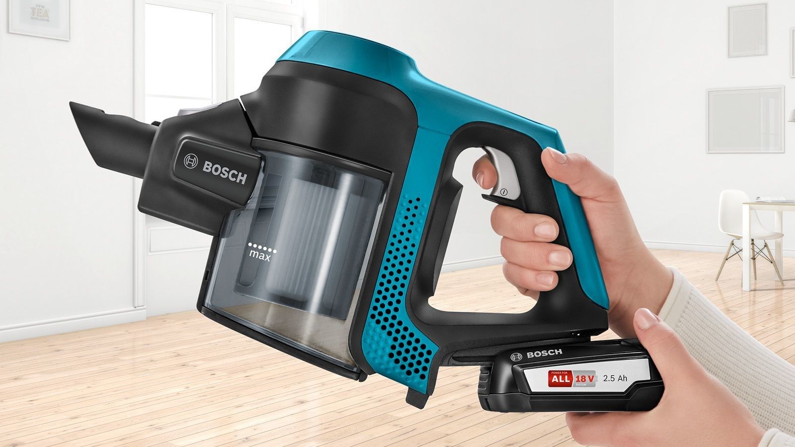 Bosch Serie 6 BBS611LAG handheld vacuum Blue Bagless_10