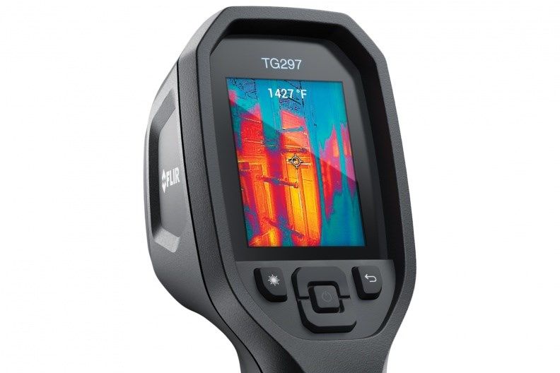 FLIR TG297 Termocamera -25 fino a 1030°C 160 x 120 Pixel 8.7 Hz MSX Black 160 x 120 pixels Built-in display LCD_3