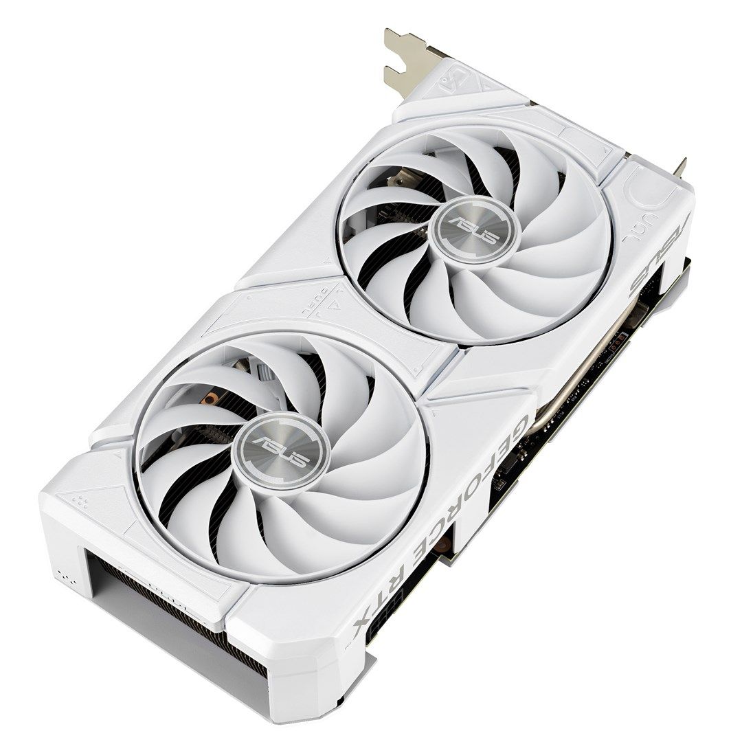 ASUS Dual -RTX4060-O8G-EVO-WHITE NVIDIA GeForce RTX 4060 8 GB GDDR6_3