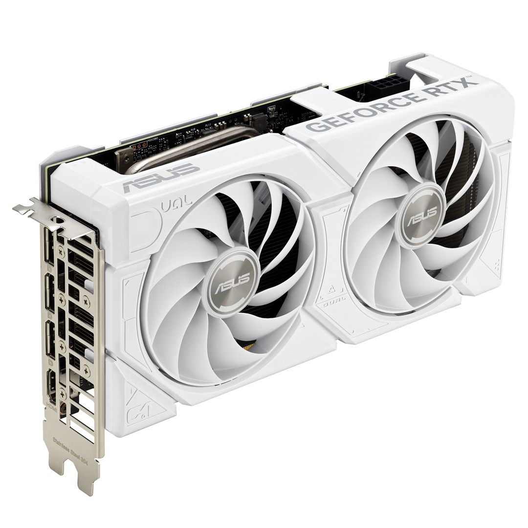 ASUS Dual -RTX4060-O8G-EVO-WHITE NVIDIA GeForce RTX 4060 8 GB GDDR6_6