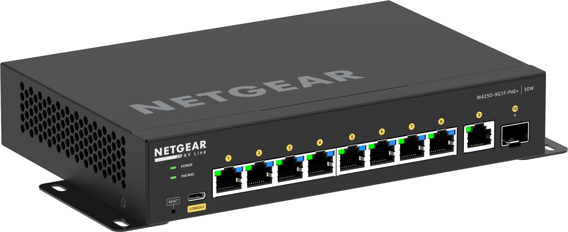 NETGEAR 8x1G PoE+ 110W 1x1G and 1xSFP Managed Switch_12