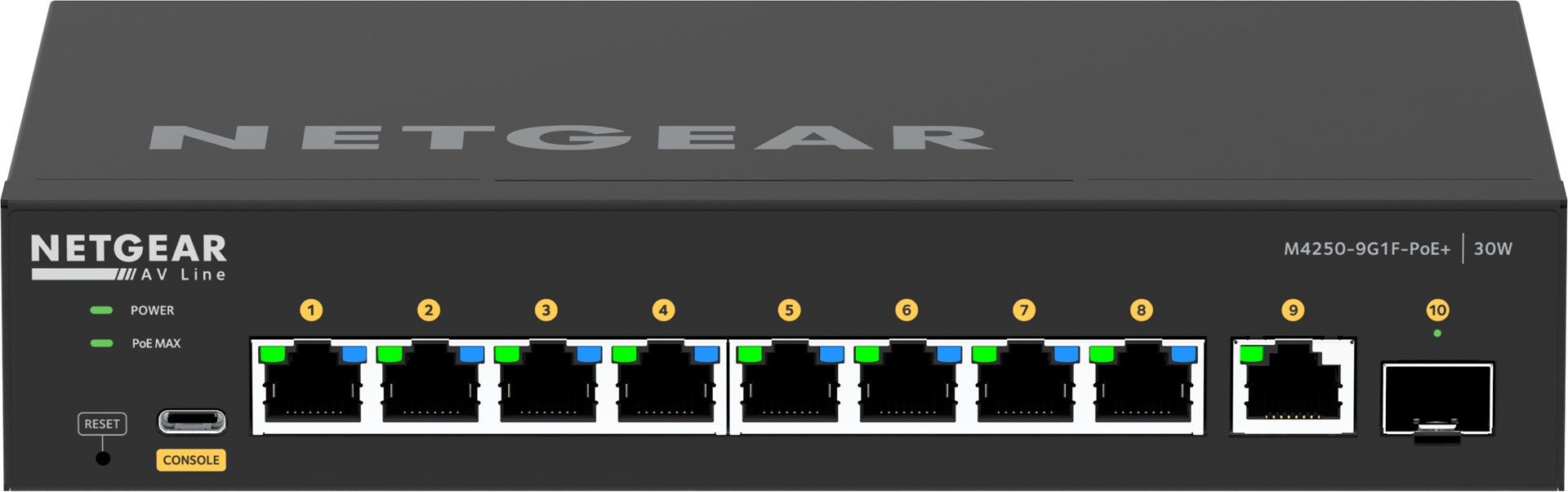 NETGEAR 8x1G PoE+ 110W 1x1G and 1xSFP Managed Switch_7