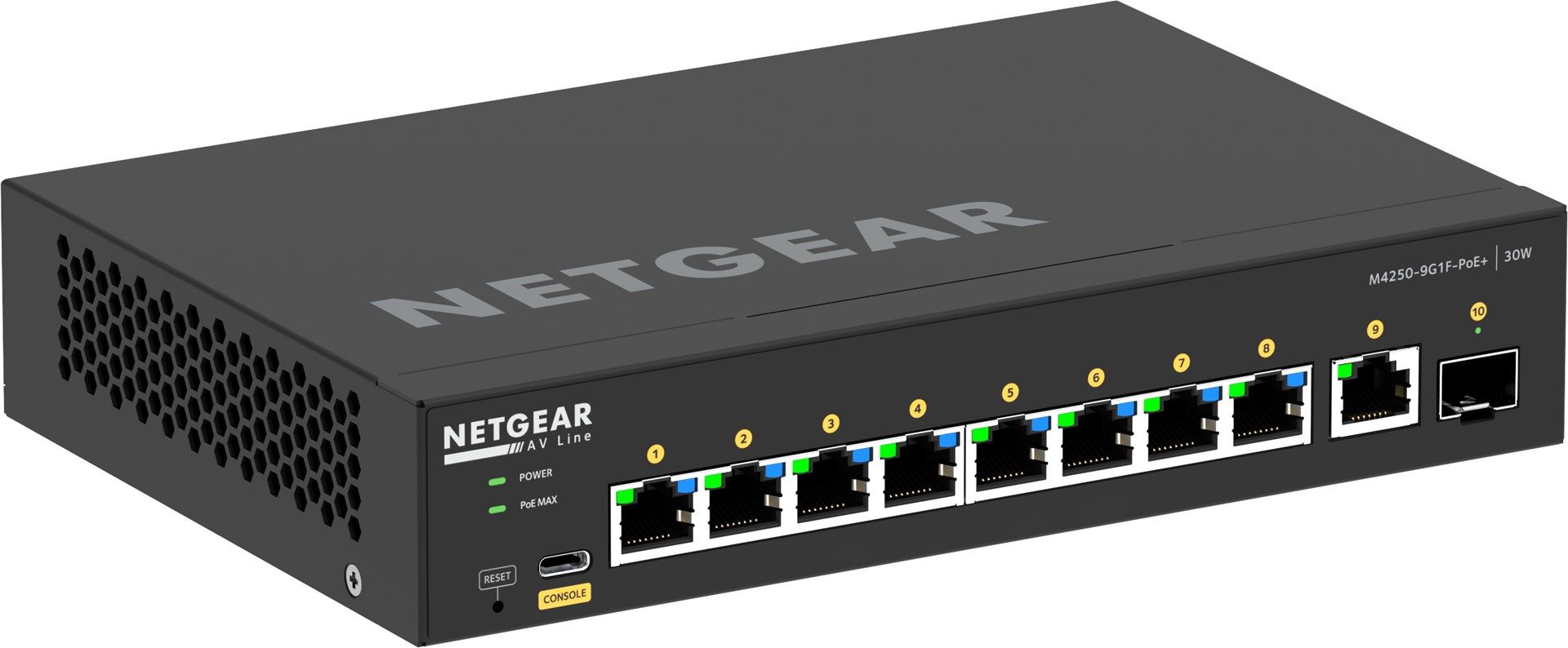 NETGEAR 8x1G PoE+ 110W 1x1G and 1xSFP Managed Switch_9