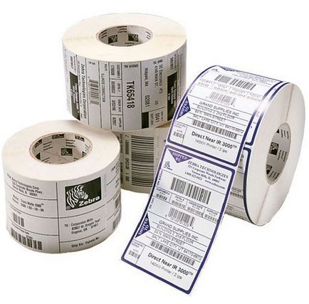 Label, Paper, 60x30mm; Thermal Transfer, Z-PERFORM 1000T, Uncoated, Permanent Adhesive, 25mm Core_2