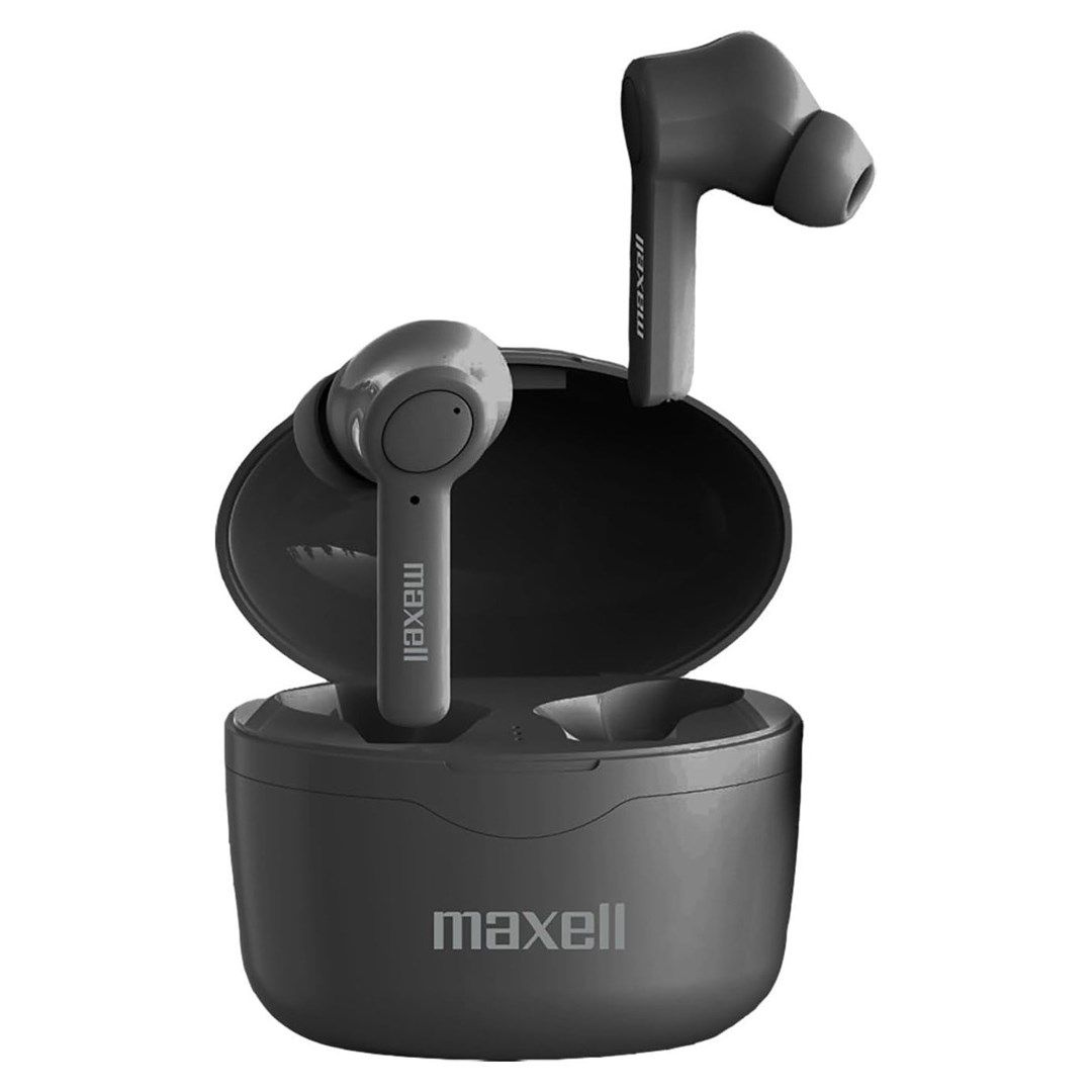 Maxell Bass 13 Sync Up Wireless Bluetooth In-Ear Headphones with Charging Case Black_2