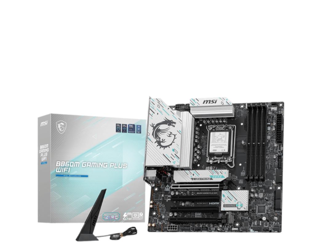 B860M GAMING PLUS WIFI, Socket 1851, DDR5, BT, mATX, Negru_5