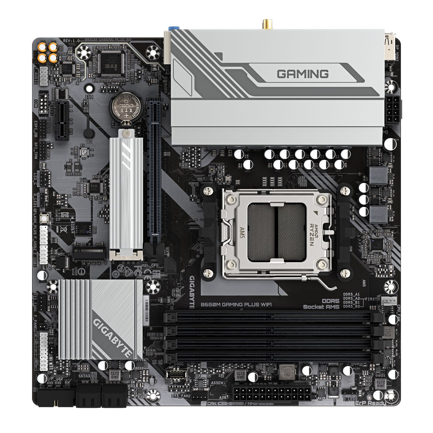 B650M GAMING PLUS WIFI, Socket AM5, DDR5, BT, Micro ATX_2