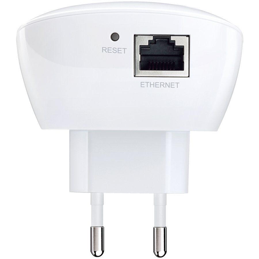 Wireless Range Extender TP-link, N300, Wall Plugged, 2.4GHz, 2 antene interne, 1 port LAN/WAN, Range extender button / Range extender mode, Atheros, 2T2R_3