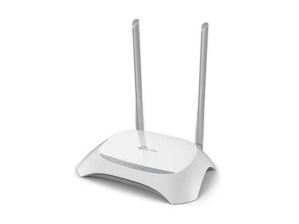 Router Wireless TP-Link TL-WR840N, 1WAN 10/100, 4xLAN 10/100, 2 antene externe, N300, SPI Firewall, WDS Wireless bridge, QoS, buton Wireless ON/OFF, Broadcom, MIMO 2T2R_3