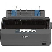 Imprimanta matriceala mono Epson LX-350, dimensiune A4, numar ace: 9 pini, viteza 15cpi, rezolutie 240x144dpi, memorie 128KB, limbaje de printare IBM PPDS, ESC/P, interfata USB 2.0, Bidirectional parallel, RS- 232, ribbon inclus, consumabile: S015637, S015647, optional: suport role hartie_1