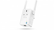 Wireless Range Extender Tp-link, N300, Wall Plugged, 2.4GHz, 2 antene interne, 1 port LAN/WAN, Range extender button / Range extender mode_1