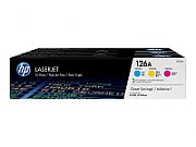 Toner HP LaserJet Pro 100 Color CF341A Color Tri-Pack Cyan/ Yellow/ Magenta_1