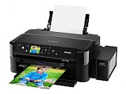 Imprimanta inkjet color CISS Epson L810, dimensiune A4, viteza max 37ppm alb-negru, 38ppm color, rezolutie printer 5760x1440dpi, alimentare hartie 100 coli, Borderless print, CD/DVD print, display LCD color touchpanel 6,9cm, interfata: USB 2.0, cerneala (70ml/culoare inclusa), consumabile: T67314A_8