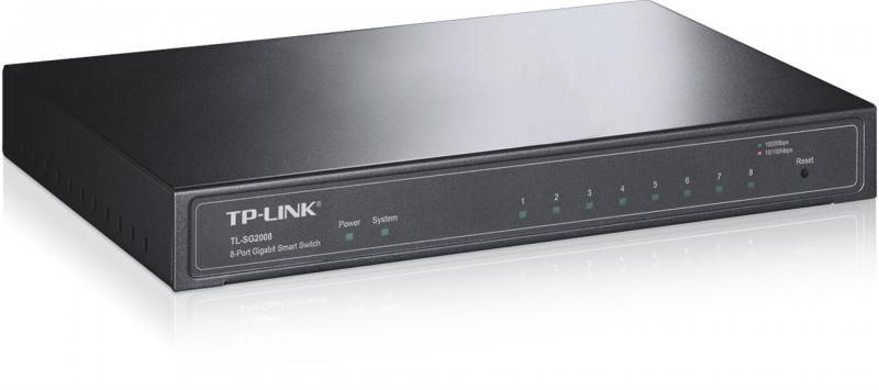 Switch TP-Link TL-SG2008, 8 port, 10/100/1000Mbps_2