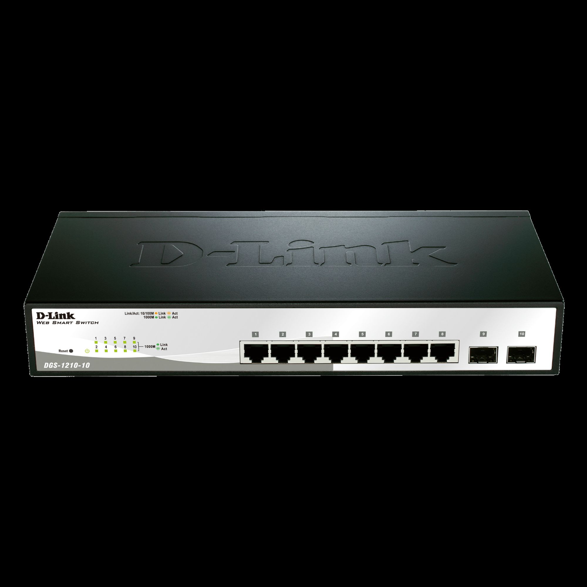 SWT 10*GBIT W. 2 SFP D-LINK DGS-1210-10_2